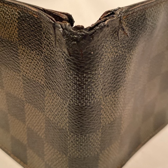 LOUIS VUITTON DAMIER Pertefeuille Marco BIFOLD WALLET #CA0045 - Picture 4 of 12